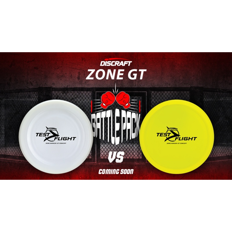 Discraft Zone GT Putter Golf Disc 2-Disc Test Flight Battle Pack