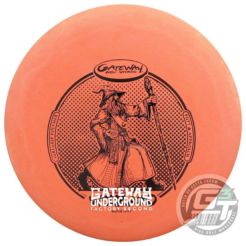 Gateway Factory Second Sure Grip Super Soft Wizard Putter Golf Disc