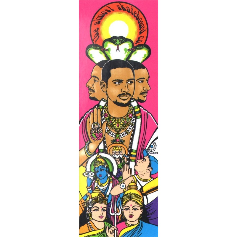 Almost Skateboards Youness Enlightenment Sticker