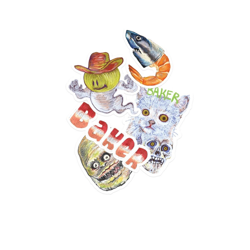 Baker Constructors 5x Sticker Pack