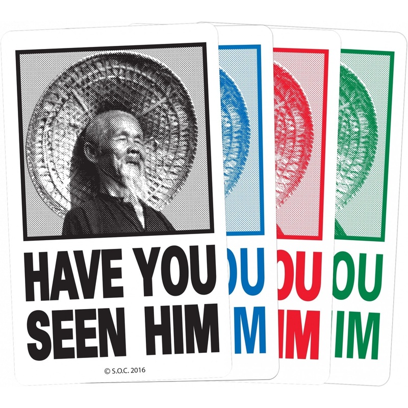 Powell Peralta Have You Seen Him Animal Chin Sticker