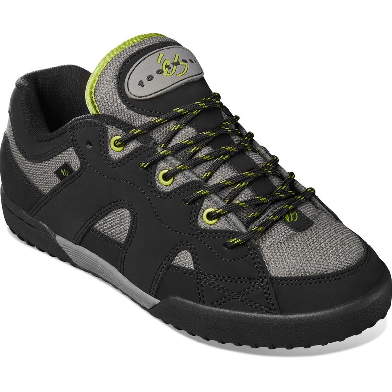 S One Nine 7 Black / Lime Skateboard Shoes