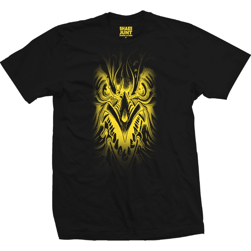 Shake Junt Fear The Chicken Black T-Shirt